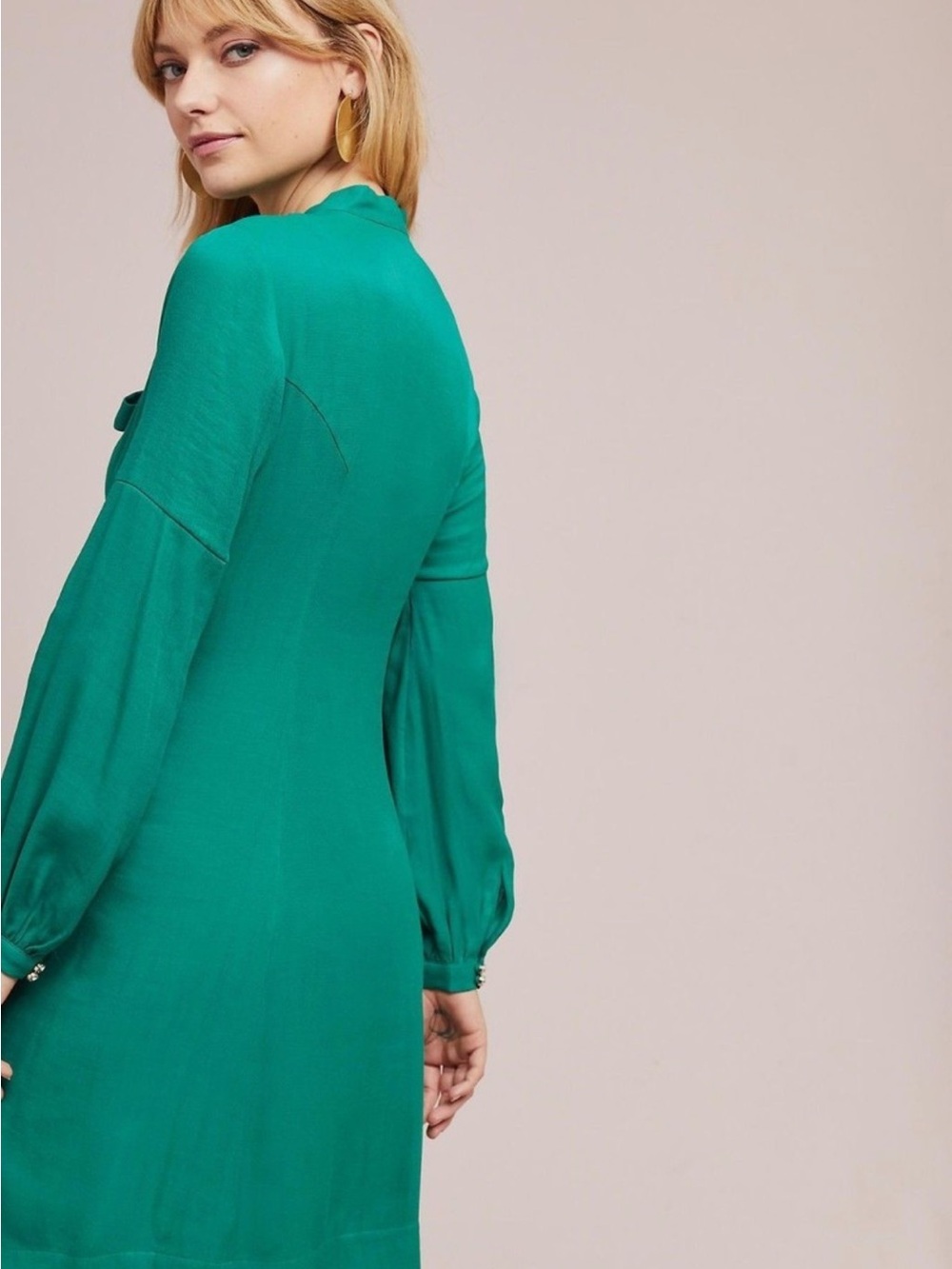 Anthropologie Gina Keyhole Dress by Moulinette Soeurs Sz 8 - Picture 2 of 7